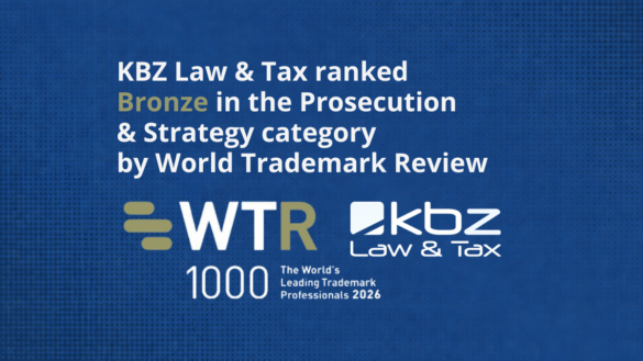 KBZ w WTR 1000 2026: Bronze w znakach towarowych UE (EUIPO) i Chinach