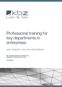 Professional legal and tax training for key departments in enterprises