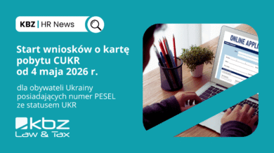KBZ HR NEWS | Start wniosków o kartę pobytu CUKR od 4 maja 2026 r.