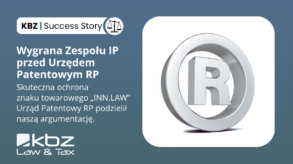 Kolejny sukces zespołu IP przed Urzędem Patentowym RP