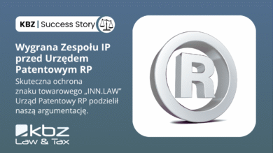 Kolejny sukces zespołu IP przed Urzędem Patentowym RP