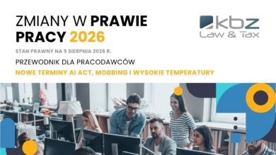 KBZ HR NEWS | Nowe terminy AI Act, mobbing i wysokie temperatury